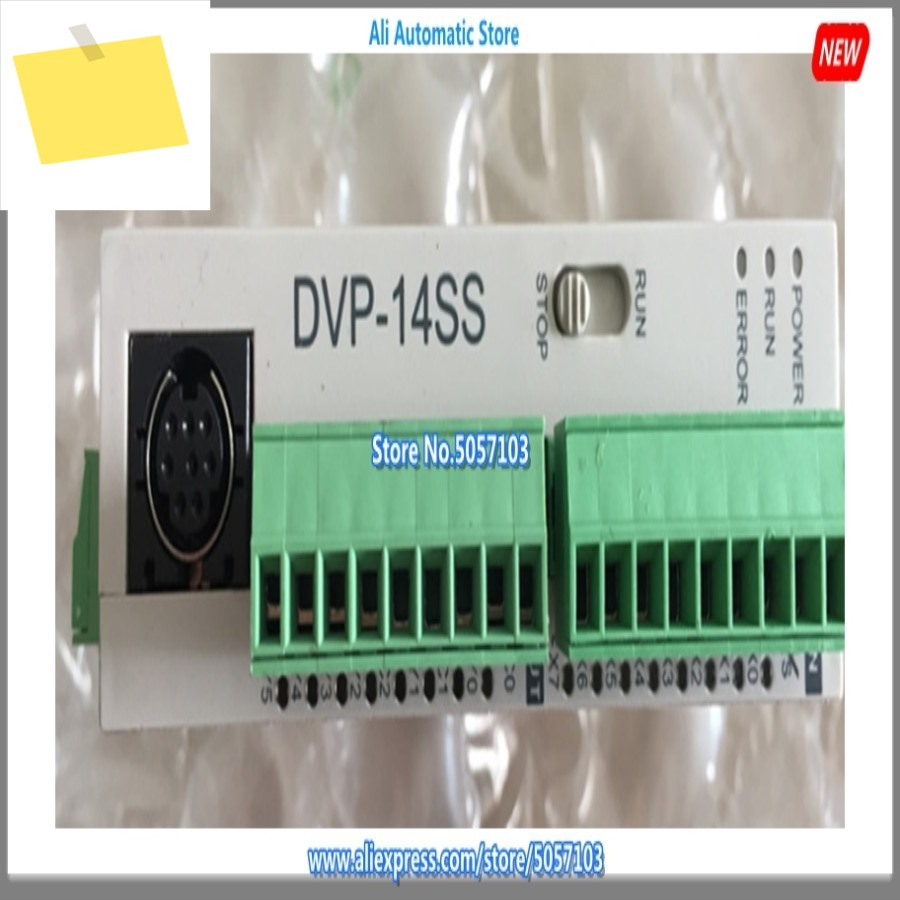 DVP14SS211T 14 포인트 호스트 8DI 2 웨이 10K 입력, 6DO NPN 24VDC 0.5A 새제품 제품 이미지