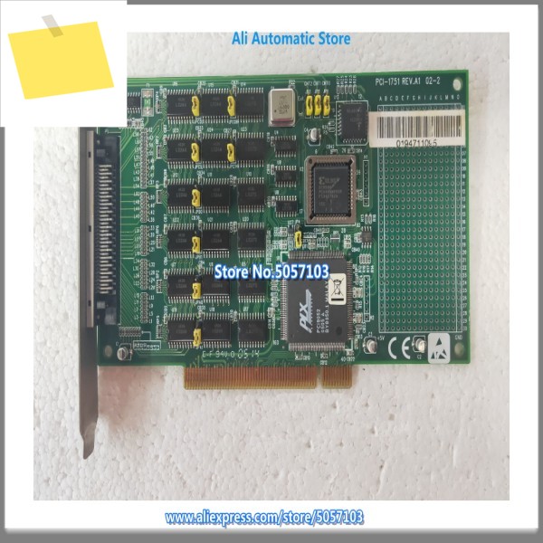 PCI-1751 REV.A1 02-2 48비트 버스 디지털 입력 출력 제품 이미지