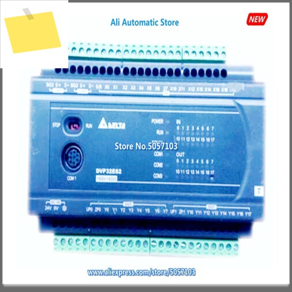 DVP32ES211T 32 포인트 호스트, 16DI NPN 24VDC 0.5A 채널 100K 입력 출력 전원 공급 장치, 새제품 제품 이미지