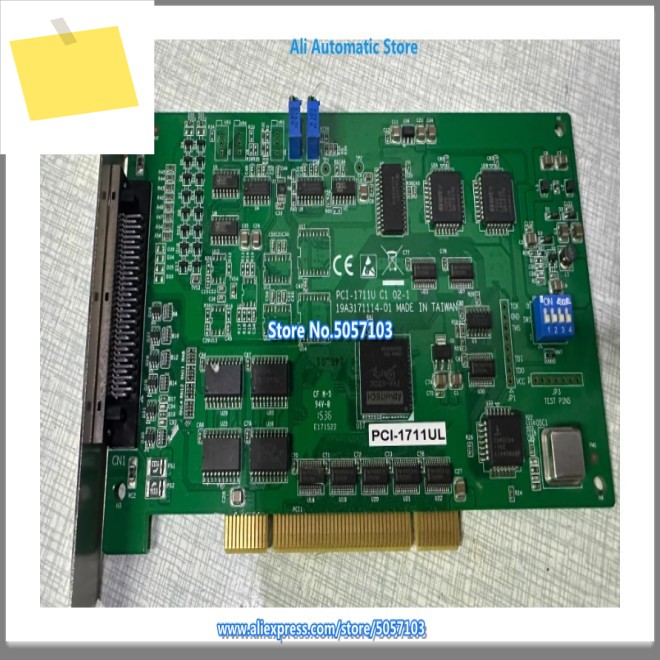 PCI-1711UL DAQ 카드 데이터 수집 90% 새 제품 테스트 완료 제품 이미지