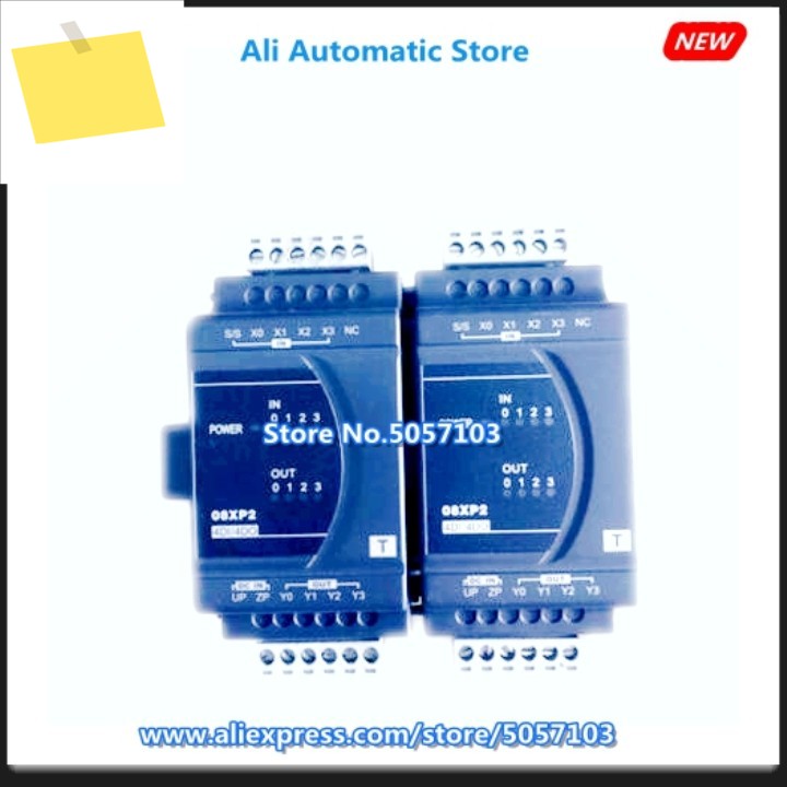 DVP08XP211T 8 포인트 확장 기계, 4DI NPN 24VDC 0.5A 전원 공급 장치, 새제품 제품 이미지