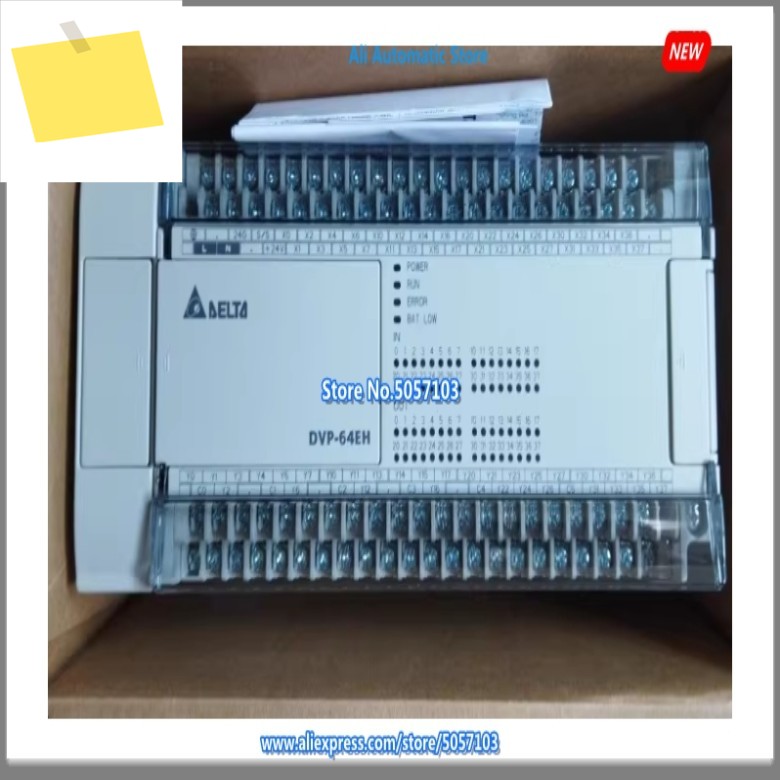 DVP64EH00T3 64 포인트 호스트, 32DI NPN 24VDC 0.3A, 채널 200K 입력, 새제품 제품 이미지