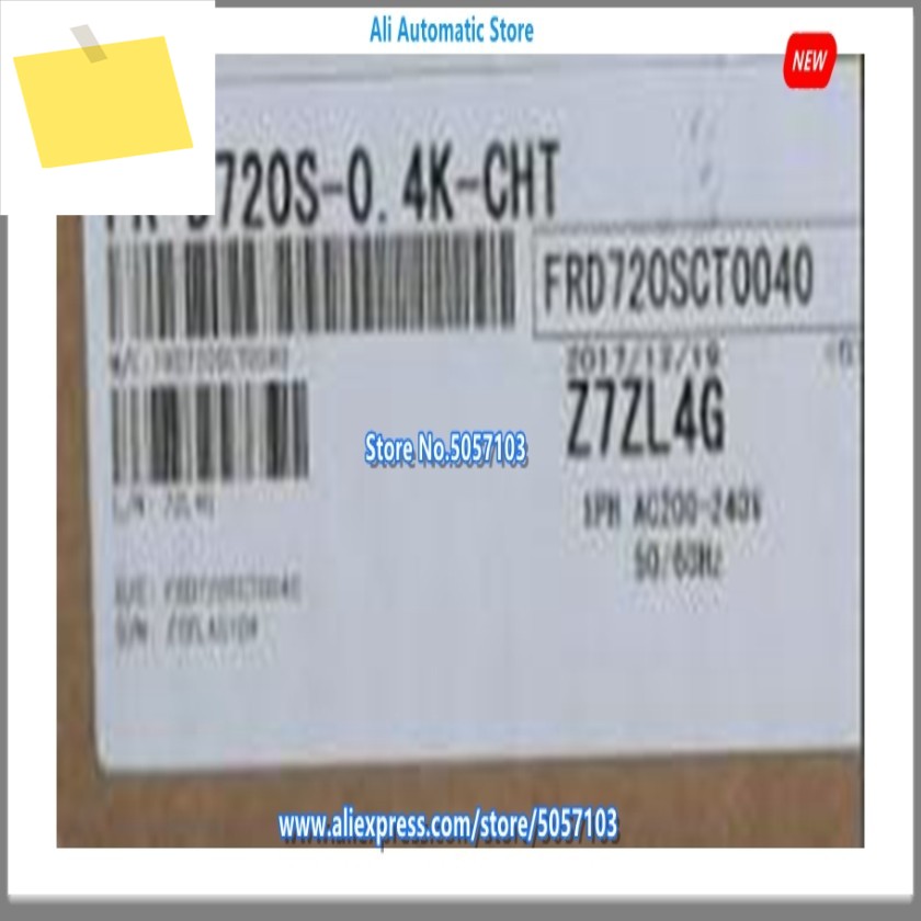 FR-D720S-0.4K-CHT FR D720S 0.4K CHT 주파수 변환기 인버터, 새제품 제품 이미지