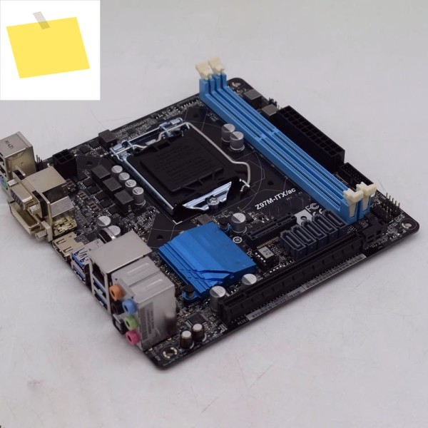 Z97M-ITXAC ITX 마더보드 5개 SATA 인터페이스, LGA1150 소켓, 4세대 및 CPU 지원 제품 이미지
