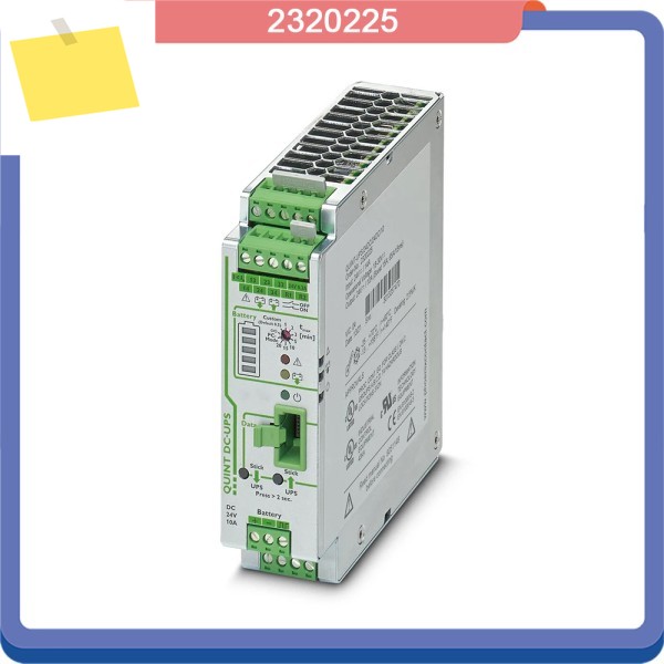 QUINT DC-UPS 24VDC10A 무정전 전원 공급 장치 QUINT-UPS24DC24DC10 2320225 제품 이미지