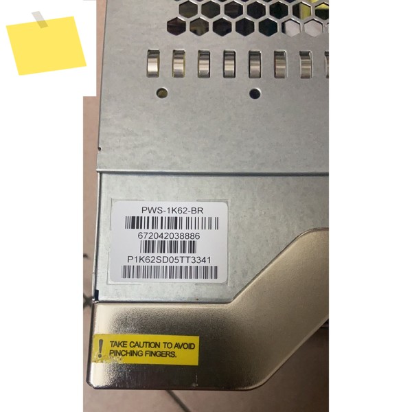 SUPERMICRO PWS-1K62-BR 서버 전원 공급 장치 1620W용 제품 이미지
