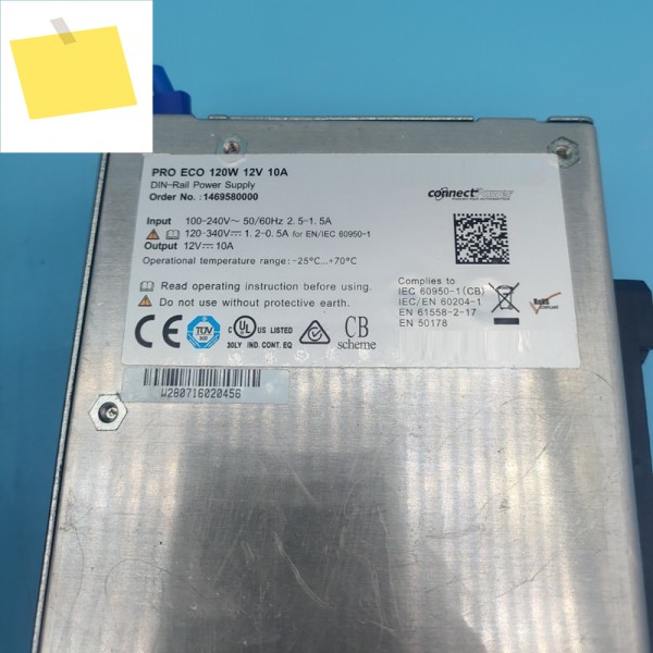 PRO ECO 120W 1469580000 스위칭 전원 공급 장치 고속 은 완벽하게 작동합니다. 고품질 제품 이미지
