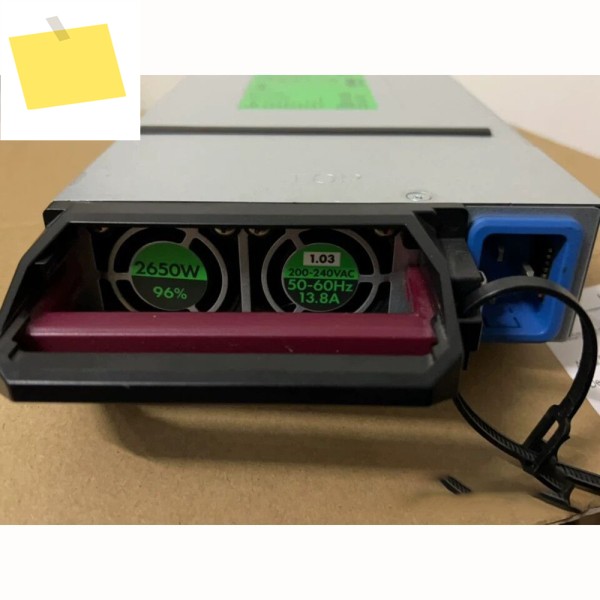 M470 HPE 12000F 2650W 765876-001 813829-001 작동 양호 AC 전원 공급 장치 테스트 완료 제품 이미지