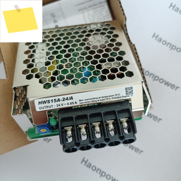 15W ACDC 스위칭 전원 공급 장치 HWS15A-24A 출력 24V 0.65A 제품 이미지