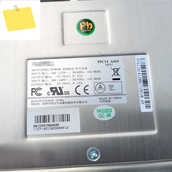 라우터 전원 모듈 M6000 PPC34 A008 완전히 테스트됨 제품 이미지