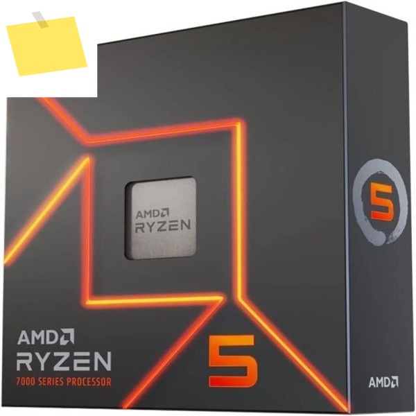 신품 AMD 라이젠 5 7600x 프로세서 4.7 GHz, 6코어, 소켓 제품 이미지