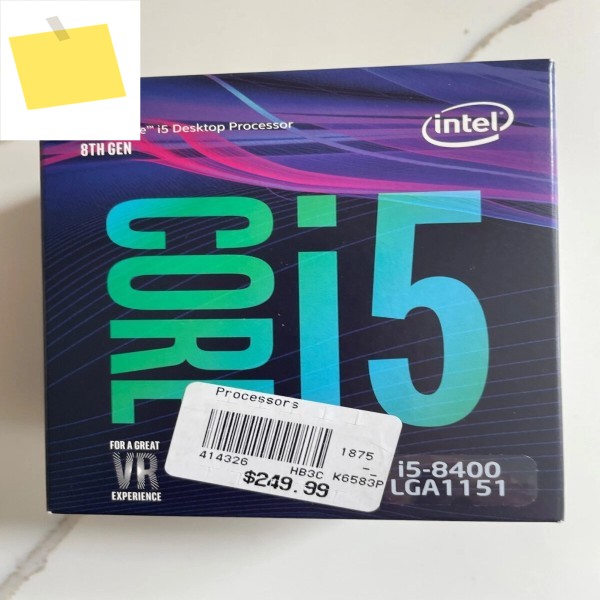 인텔 BX80684I58400 코어 i5-8400 2.8GHz 헥사 프로세서 제품 이미지