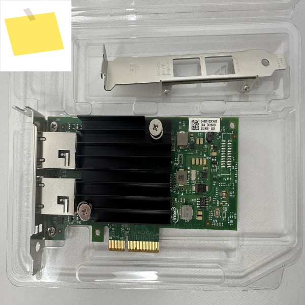 DELL 인텔 X550-T2 2포트 10Gb 이더넷 PCIe 네트워크 어댑터 04V7G2 0HWWN0 제품 이미지