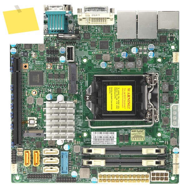 마더보드 X11SSV-Q M-ITX I7 I5 I3 NAS 제품 이미지