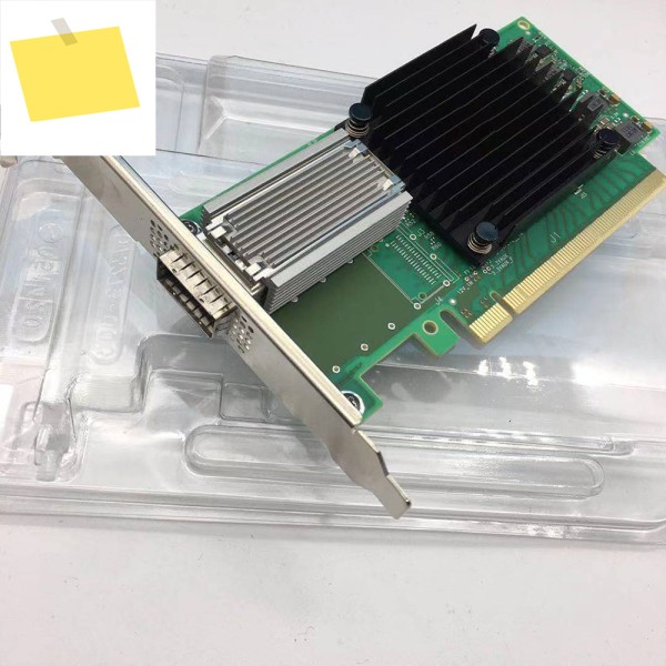 100Gbs MCX515A-CCAT NIC ConnectX-5 QSFP28 네트워크 카드 완벽하게 작동 신속 새 제품 제품 이미지