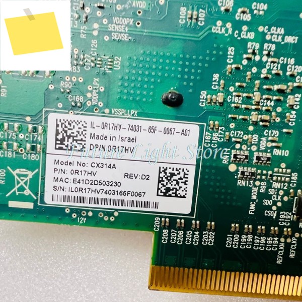 CX314A-BCCT Pro EN 듀얼 포트 40G 이더넷 카드 ConnectX-3 0R17HV 제품 이미지
