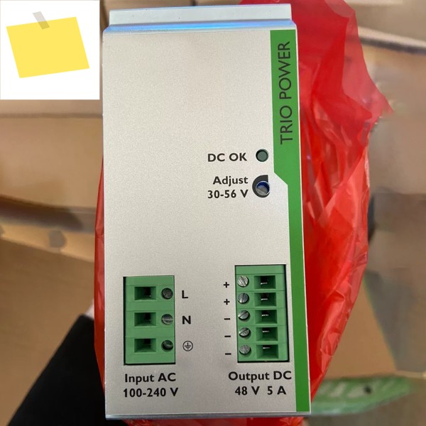 2866491 TRIO-PS1AC48DC5 TRIO POWER 전원 공급 장치 출력 48VDC5A 완벽하게 작동합니다. 고품질 제품 이미지