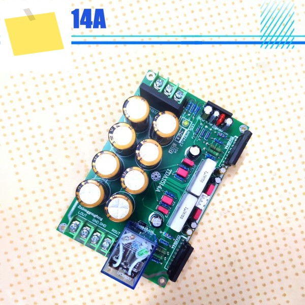 TDA1514A용 동일 번호 H-백 듀얼 채널 발열 HiFi 증폭기 보드 2×50W 8.212.6cm 제품 이미지
