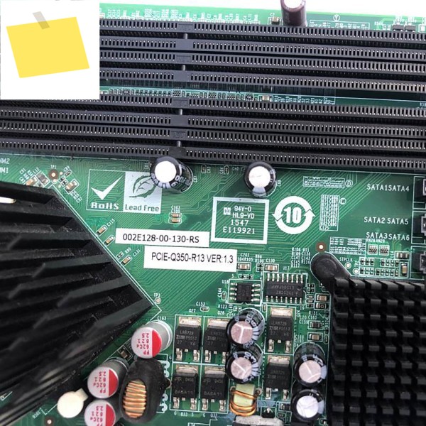 PCIE-Q350-R13 VER:1.3 산업용 제어 마더보드 제품 이미지