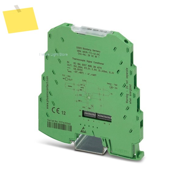 열전대 측정 송신기 MINI MCR-TC-UI-NC 2902851 IP20 제품 이미지