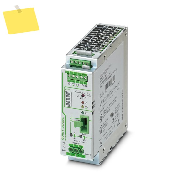 QUINT-UPS24DC24DC20 QUINT DC-UPS Phoenix 24VDC20A 무정전 전원 공급 장치 2320238 제품 이미지