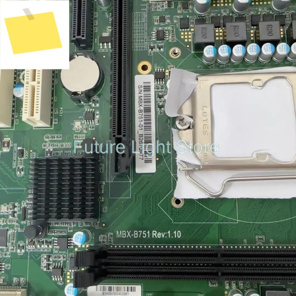 MBX-B751-01 Rev 1.10 듀얼 NIC 포트 산업용 마더보드 제품 이미지