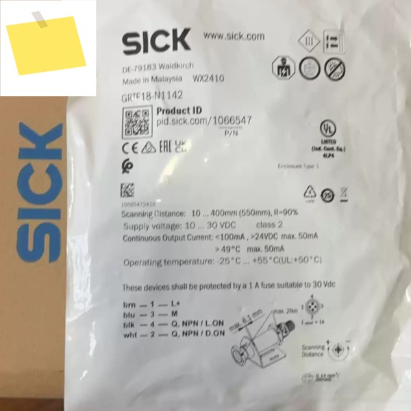 1개 Sick 광전 센서 GRTE18-N1142 또는 새 제품 제품 이미지