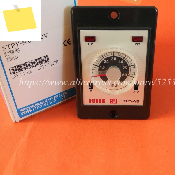 STPY-M6-220V FOTEK 신품 타이머 220V 제품 이미지