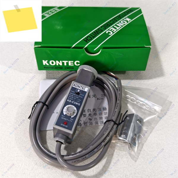 1PC KS-C2RG 또는 KONTEC 이중 광원 컬러 코드 센서 백 제작 기계 편차 보정 제품 이미지