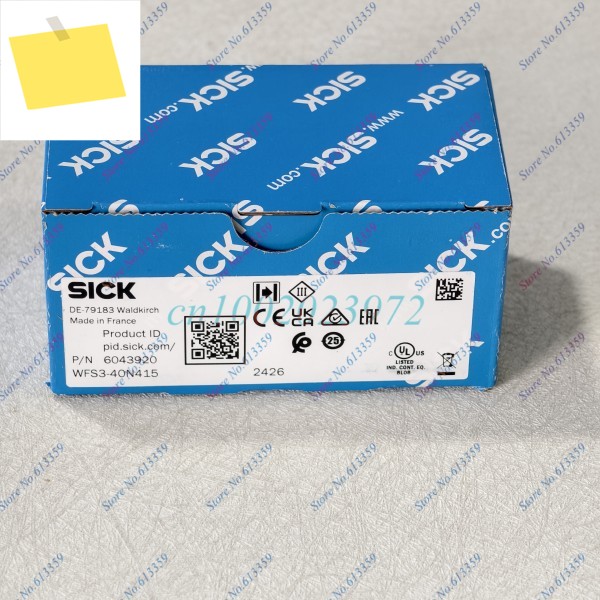 1PC WFS3-40N415 NPN 6043920 또는 Sick 라벨 센서 신품 포크 제품 이미지