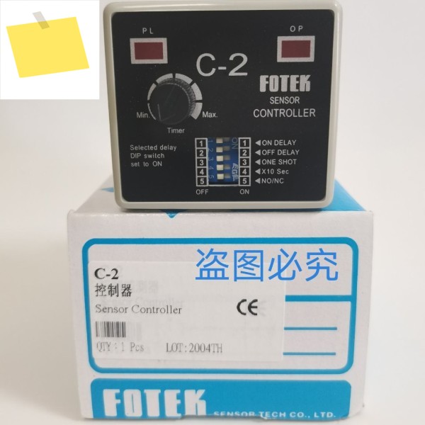 1PC C-2 FOTEK 신품 센서 컨트롤러베이스 포함 제품 이미지