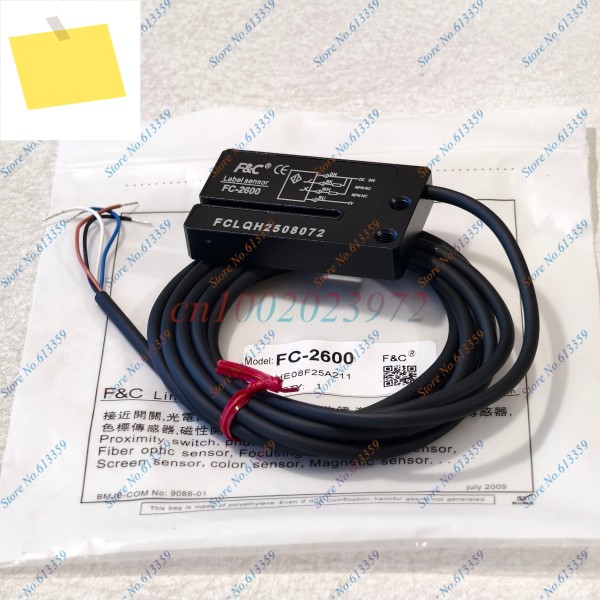 FC-2600 새제품 F&C 라벨 센서 광전 4선식 NPN NO NC 24VDC 제품 이미지