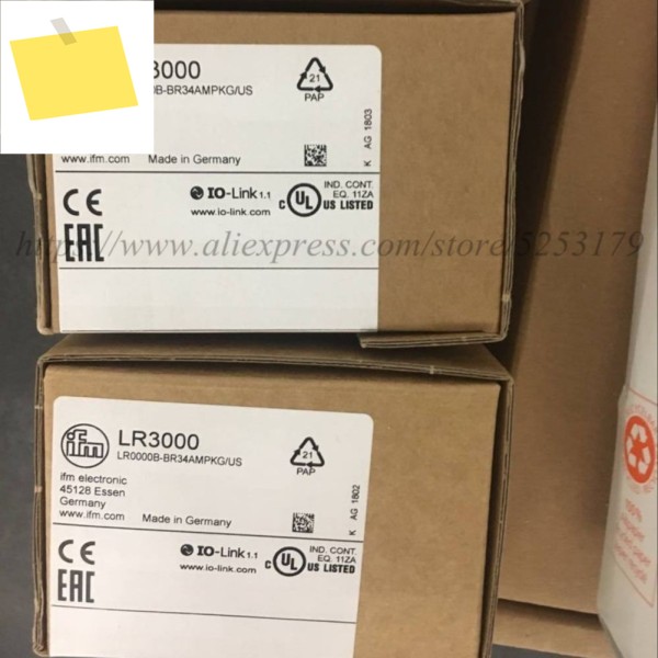 1PC IFM 신품 연속 레벨 센서 가이드 웨이브 레이더 LR3000 LR0000B-BR34AMPKGUS 제품 이미지
