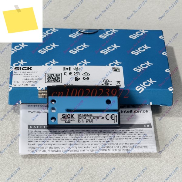1PC WF2-40B410 6028428 Sick 라벨 센서 신품 포크 2m 케이블 옵션 제품 이미지