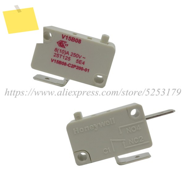 20개 HONEYWELL 새 마이크로 스위치 V15B08 2 핀 8A 제품 이미지