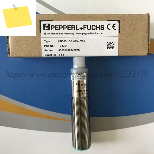 1PC 133054 UB500-18GM75-I-V15 PEPPERL+FUCHS 신품 초음파 센서 제품 이미지