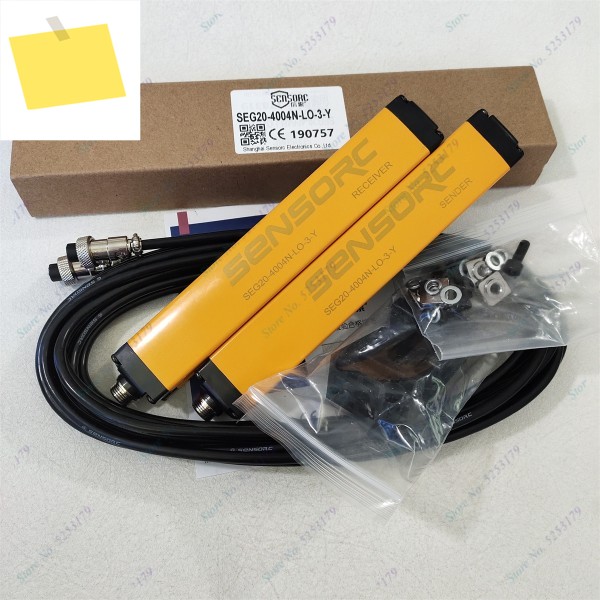 SENSORC New Original Genuine Safety Light Curtains SEG20-4004N-LO-3-Y 제품 이미지