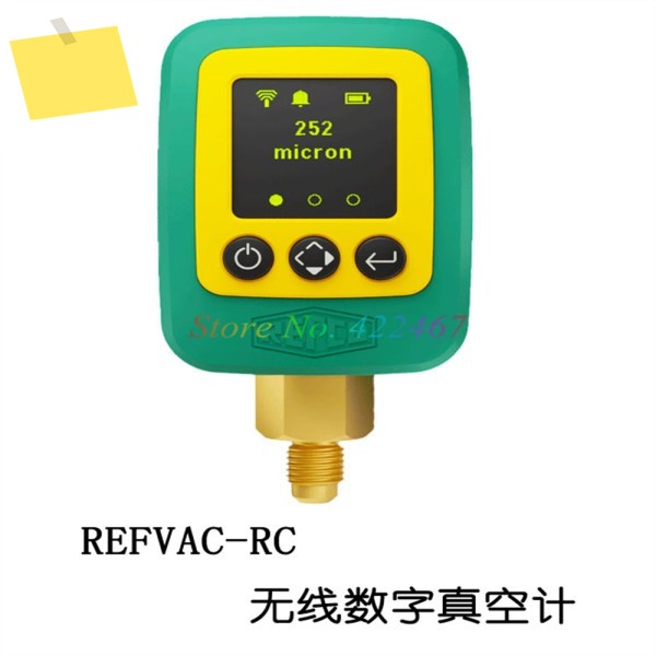 1PCS REFCO 디지털 디스플레이 전자 진공 압력 게이지 음의 냉동 펌핑 제품 이미지