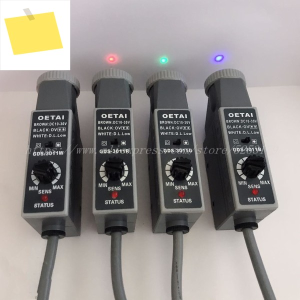 1PC OETAI 포장 기계 컬러 마크 센서 GDS-3011W 신품 제품 이미지