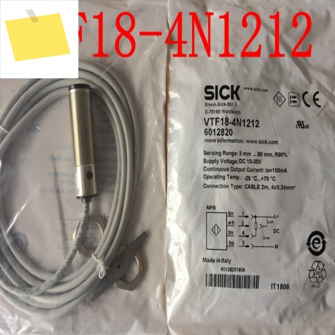 1PC VTF18-4N1212 또는 Sick 광전 스위치 센서 신품 원본 제품 이미지
