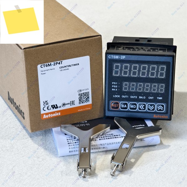 1PC AUTONICS CT6M-2P4T AC100-240V 신품 타이머 카운터 제품 이미지