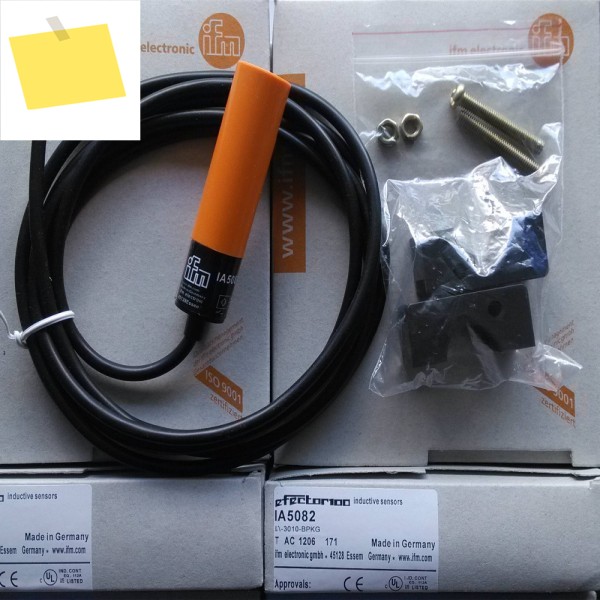 1PC IA5082 신품 IFM 근접 스위치 유도성 M20 10-36VDC PNP 감지 범위 없음 10mm 케이블 포함 1년 보증 제품 이미지