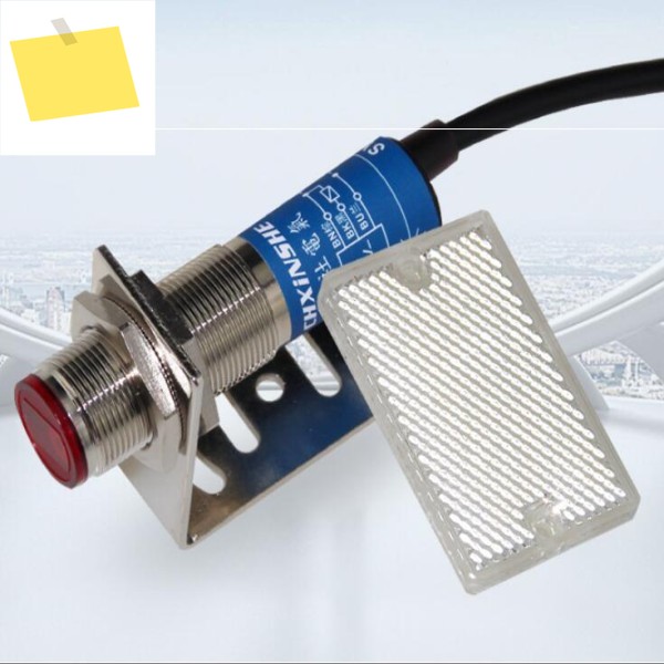 1PC SYM18J-4SN14SP1 M18 레이저 센서 피드백 반사 광전 스위치 Sn-4m 200mA 10-30VDC 가시 광선 제품 이미지