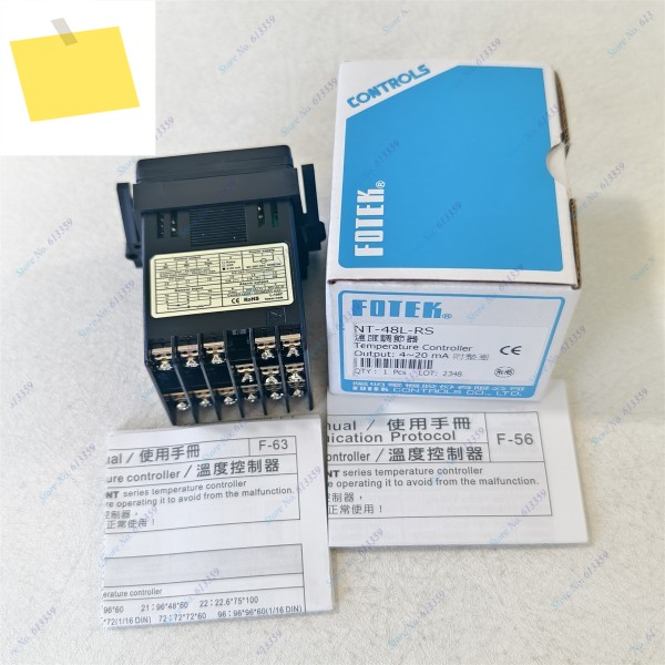 NT-48L-RS FOTEK PID+Fuzzy 지능형 신품 온도 컨트롤러 제품 이미지