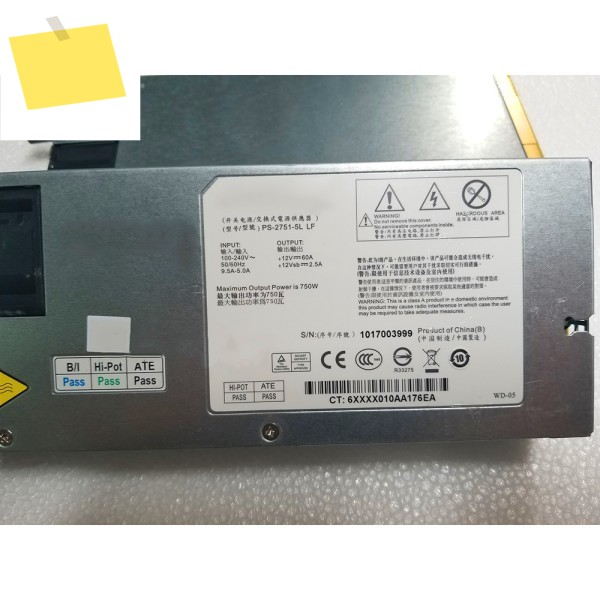 DELL C2100 PS-2751-5L LF 750W 전원 공급 장치 내구성용 제품 이미지