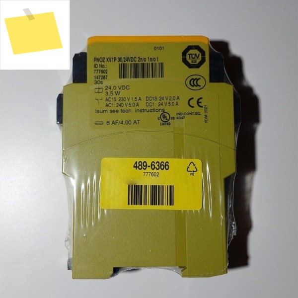 PILZ 777602 PNOZ XV1P 24V 안전 릴레이 모듈의 신품 기능박스 포함 제품 이미지