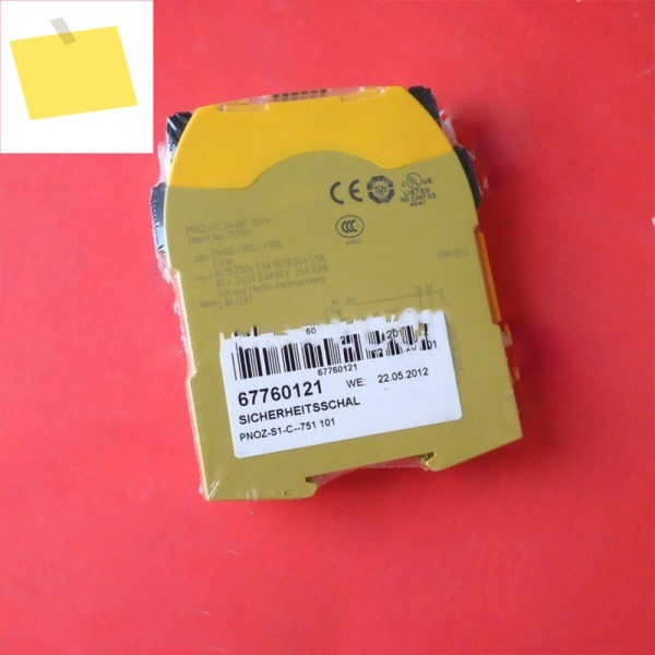 Pilz PNOZ s1 751101 24V 안전 릴레이 모듈의 신품 기능 제품 이미지