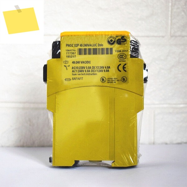 Pilz PNOZ X2P 777307 48-240V용 새 안전 릴레이 모듈박스 포함 제품 이미지