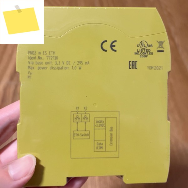 Pilz PNOZ m ES ETH 772130 3.3V 안전 릴레이 모듈의 신품 기능 제품 이미지