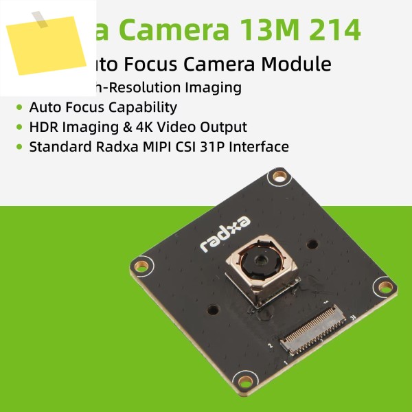 Radxa Camera13M 214는 NIO 12L 및 모듈13MP을 지원합니다 제품 이미지